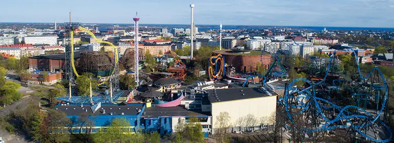 Linnanmäki huvipuisto Helsingissä