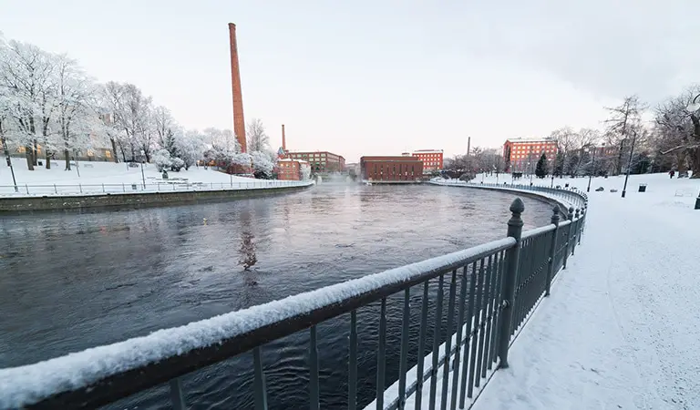 Tampere talvella
